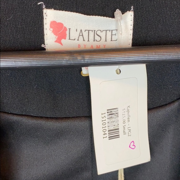 Long Sleeve Dress with Pearl Detailing - Picture 3 of 3